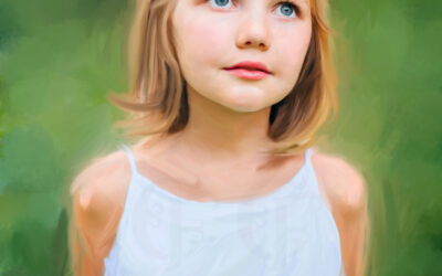 Kids and Girl’s Legacy Painted Portrait Artist Carol Ferguson, Alabama